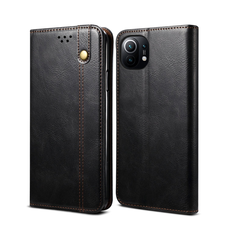 Simple Wax Crazy Horse Texture Horizontal Flip Leather Case with Card Slots & Wallet, For Xiaomi Redmi K40 / K40 Pro, For Xiaomi Redmi Note9 4G (CN Version), For Xiaomi Redmi Note 9 5G (CN Version)                                                       ...