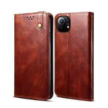 Load image into Gallery viewer, Simple Wax Crazy Horse Texture Horizontal Flip Leather Case with Card Slots &amp; Wallet, For Xiaomi Redmi K40 / K40 Pro, For Xiaomi Redmi Note9 4G (CN Version), For Xiaomi Redmi Note 9 5G (CN Version)                                                       ...