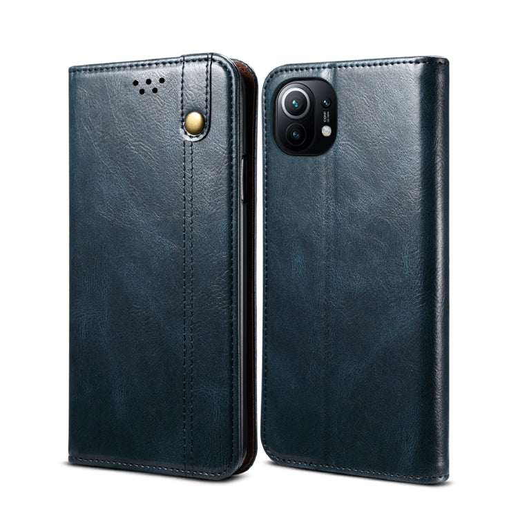 Simple Wax Crazy Horse Texture Horizontal Flip Leather Case with Card Slots & Wallet, For Xiaomi Redmi K40 / K40 Pro, For Xiaomi Redmi Note9 4G (CN Version), For Xiaomi Redmi Note 9 5G (CN Version)                                                       ...