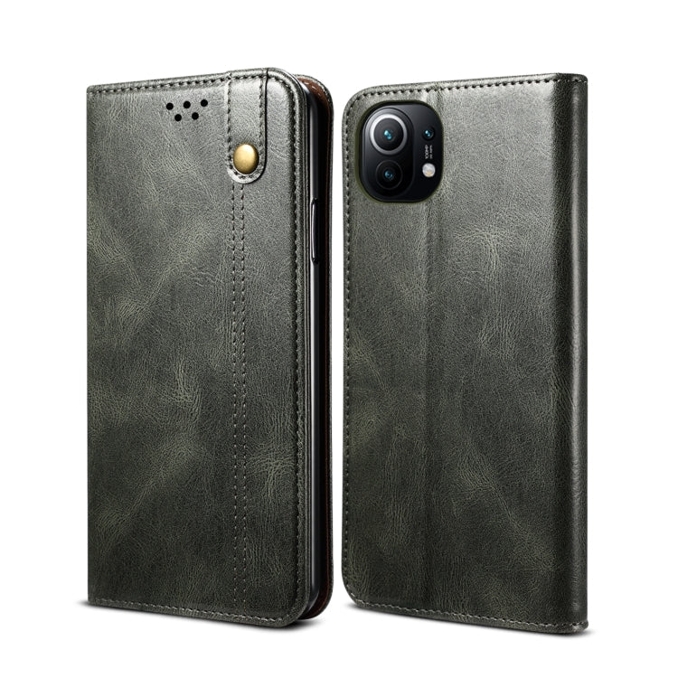 Simple Wax Crazy Horse Texture Horizontal Flip Leather Case with Card Slots & Wallet, For Xiaomi Redmi K40 / K40 Pro, For Xiaomi Redmi Note9 4G (CN Version), For Xiaomi Redmi Note 9 5G (CN Version)                                                       ...