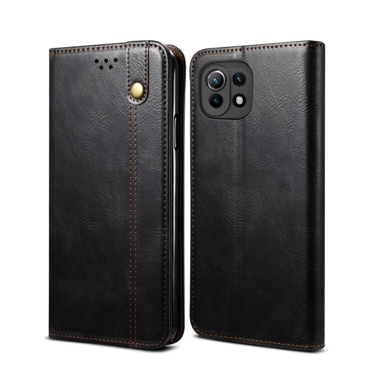 Simple Wax Crazy Horse Texture Horizontal Flip Leather Case with Card Slots & Wallet, For Xiaomi Redmi K40 / K40 Pro, For Xiaomi Redmi Note9 4G (CN Version), For Xiaomi Redmi Note 9 5G (CN Version)                                                       ...