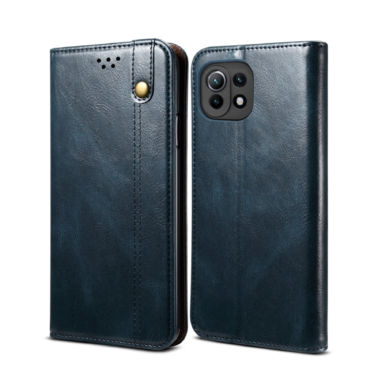 Simple Wax Crazy Horse Texture Horizontal Flip Leather Case with Card Slots & Wallet, For Xiaomi Redmi K40 / K40 Pro, For Xiaomi Redmi Note9 4G (CN Version), For Xiaomi Redmi Note 9 5G (CN Version)                                                       ...