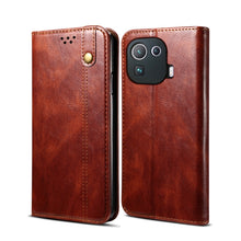 Load image into Gallery viewer, Simple Wax Crazy Horse Texture Horizontal Flip Leather Case with Card Slots &amp; Wallet, For Xiaomi Redmi K40 / K40 Pro, For Xiaomi Redmi Note9 4G (CN Version), For Xiaomi Redmi Note 9 5G (CN Version)                                                       ...
