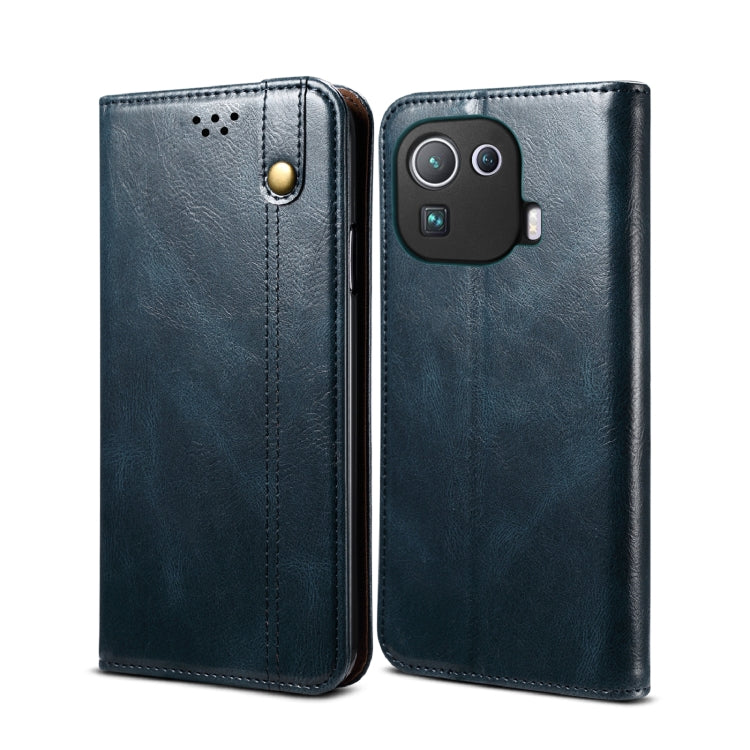 Simple Wax Crazy Horse Texture Horizontal Flip Leather Case with Card Slots & Wallet, For Xiaomi Redmi K40 / K40 Pro, For Xiaomi Redmi Note9 4G (CN Version), For Xiaomi Redmi Note 9 5G (CN Version)                                                       ...