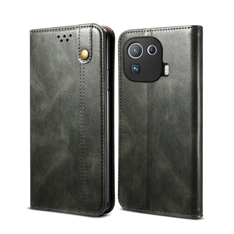 Simple Wax Crazy Horse Texture Horizontal Flip Leather Case with Card Slots & Wallet, For Xiaomi Redmi K40 / K40 Pro, For Xiaomi Redmi Note9 4G (CN Version), For Xiaomi Redmi Note 9 5G (CN Version)                                                       ...