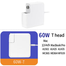 Load image into Gallery viewer, A1435 60W 16.5V 3.65A 5 Pin MagSafe 2 Power Adapter for MacBook, Cable Length: 1.6m,, 60W AU Plug, 60W EU Plug, 60W UK Plug