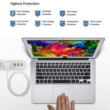 Load image into Gallery viewer, A1436 45W 14.85V 3.05A 5 Pin MagSafe 2 Power Adapter for MacBook, Cable Length: 1.6m,, 45W UK Plug, 45W AU Plug, 45W EU Plug