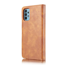 Load image into Gallery viewer, DG.MING Crazy Horse Texture Flip Detachable Magnetic Leather Case with Holder &amp; Card Slots &amp; Wallet, For Samsung Galaxy A32 4G