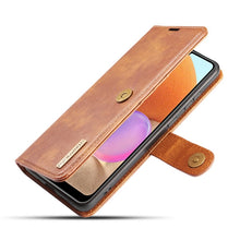 Load image into Gallery viewer, DG.MING Crazy Horse Texture Flip Detachable Magnetic Leather Case with Holder &amp; Card Slots &amp; Wallet, For Samsung Galaxy A32 4G
