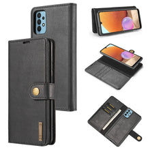 Load image into Gallery viewer, DG.MING Crazy Horse Texture Flip Detachable Magnetic Leather Case with Holder &amp; Card Slots &amp; Wallet, For Samsung Galaxy A32 4G