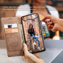 Load image into Gallery viewer, CaseMe 013 Multifunctional Horizontal Flip Leather Case, with Card Slot &amp; Holder &amp; Wallet, For Xiaomi Mi 11 Lite, For Samsung Galaxy S21 FE