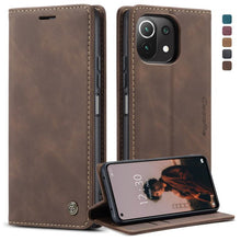 Load image into Gallery viewer, CaseMe 013 Multifunctional Horizontal Flip Leather Case, with Card Slot &amp; Holder &amp; Wallet, For Xiaomi Mi 11 Lite, For Samsung Galaxy S21 FE