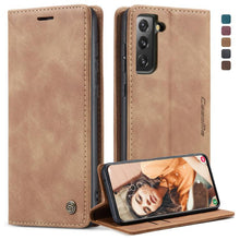 Load image into Gallery viewer, CaseMe 013 Multifunctional Horizontal Flip Leather Case, with Card Slot &amp; Holder &amp; Wallet, For Xiaomi Mi 11 Lite, For Samsung Galaxy S21 FE