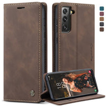 Load image into Gallery viewer, CaseMe 013 Multifunctional Horizontal Flip Leather Case, with Card Slot &amp; Holder &amp; Wallet, For Xiaomi Mi 11 Lite, For Samsung Galaxy S21 FE