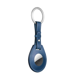 Shockproof Anti-scratch Leather Protective Case Cover with Hang Loop For AirTag 2nd Gen / AirTag 1st Gen, Keychain, Bag Decoration Accessories