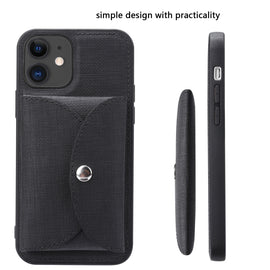 ViLi T Series TPU + PU Woven Fabric Magnetic Protective Case with Wallet, For iPhone 11, For iPhone 11 Pro, For iPhone 11 Pro Max, For iPhone 12 mini, For iPhone 12, For iPhone 12 Pro, For iPhone 12 Pro Max
