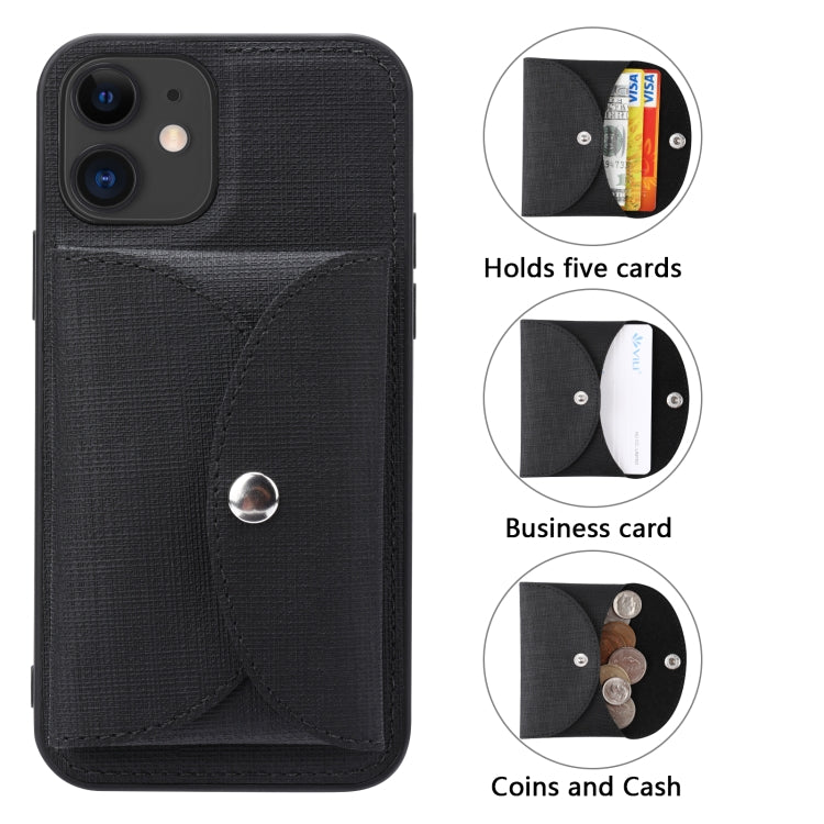 ViLi T Series TPU + PU Woven Fabric Magnetic Protective Case with Wallet, For iPhone 11, For iPhone 11 Pro, For iPhone 11 Pro Max, For iPhone 12 mini, For iPhone 12, For iPhone 12 Pro, For iPhone 12 Pro Max