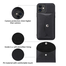 Load image into Gallery viewer, ViLi T Series TPU + PU Woven Fabric Magnetic Protective Case with Wallet, For iPhone 11, For iPhone 11 Pro, For iPhone 11 Pro Max, For iPhone 12 mini, For iPhone 12, For iPhone 12 Pro, For iPhone 12 Pro Max