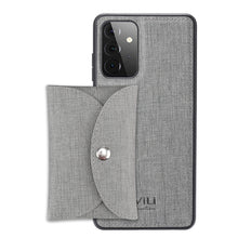 Load image into Gallery viewer, ViLi T Series TPU + PU Woven Fabric Magnetic Protective Case with Wallet, For Samsung Galaxy S21 5G, For Samsung Galaxy A72 5G, For Samsung Galaxy A52 5G