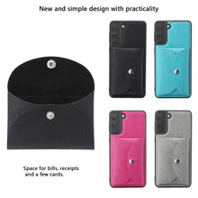 Load image into Gallery viewer, ViLi T Series TPU + PU Woven Fabric Magnetic Protective Case with Wallet, For Samsung Galaxy S21 5G, For Samsung Galaxy A72 5G, For Samsung Galaxy A52 5G