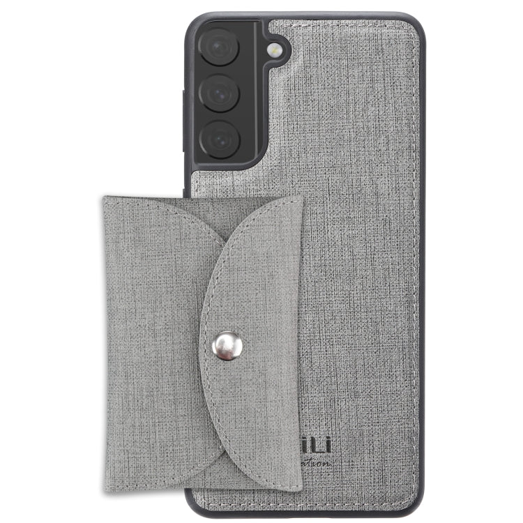 ViLi T Series TPU + PU Woven Fabric Magnetic Protective Case with Wallet, For Samsung Galaxy S21 5G, For Samsung Galaxy A72 5G, For Samsung Galaxy A52 5G