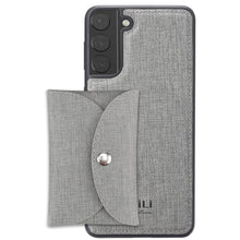 Load image into Gallery viewer, ViLi T Series TPU + PU Woven Fabric Magnetic Protective Case with Wallet, For Samsung Galaxy S21 5G, For Samsung Galaxy A72 5G, For Samsung Galaxy A52 5G