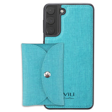 Load image into Gallery viewer, ViLi T Series TPU + PU Woven Fabric Magnetic Protective Case with Wallet, For Samsung Galaxy S21 5G, For Samsung Galaxy A72 5G, For Samsung Galaxy A52 5G