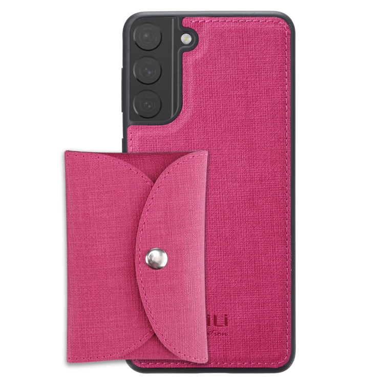 ViLi T Series TPU + PU Woven Fabric Magnetic Protective Case with Wallet, For Samsung Galaxy S21 5G, For Samsung Galaxy A72 5G, For Samsung Galaxy A52 5G