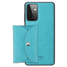 Load image into Gallery viewer, ViLi T Series TPU + PU Woven Fabric Magnetic Protective Case with Wallet, For Samsung Galaxy S21 5G, For Samsung Galaxy A72 5G, For Samsung Galaxy A52 5G