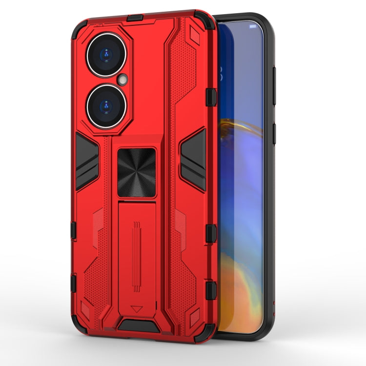 Supersonic PC + TPU Shock-proof Protective Case with Holder, For OPPO A94, For OPPO Realme GT, For OPPO Find X3, For Xiaomi Mi 11 Lite, For Huawei P50, For Huawei Mate 40 Pro