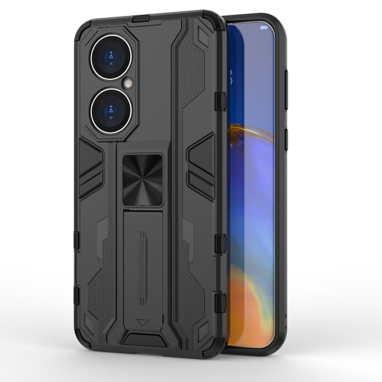 Supersonic PC + TPU Shock-proof Protective Case with Holder, For OPPO A94, For OPPO Realme GT, For OPPO Find X3, For Xiaomi Mi 11 Lite, For Huawei P50, For Huawei Mate 40 Pro