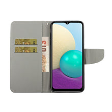 Load image into Gallery viewer, Coloured Drawing Pattern Horizontal Flip PU Leather Case with Holder &amp; Card Slots &amp; Wallet &amp; Lanyard, For Samsung Galaxy A02, For Samsung Galaxy A22 4G, For Samsung Galaxy A22 5G