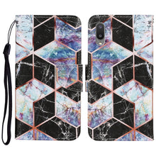 Load image into Gallery viewer, Coloured Drawing Pattern Horizontal Flip PU Leather Case with Holder &amp; Card Slots &amp; Wallet &amp; Lanyard, For Samsung Galaxy A02, For Samsung Galaxy A22 4G, For Samsung Galaxy A22 5G