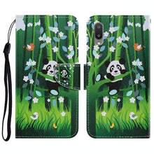 Load image into Gallery viewer, Coloured Drawing Pattern Horizontal Flip PU Leather Case with Holder &amp; Card Slots &amp; Wallet &amp; Lanyard, For Samsung Galaxy A02, For Samsung Galaxy A22 4G, For Samsung Galaxy A22 5G