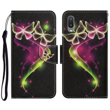 Load image into Gallery viewer, Coloured Drawing Pattern Horizontal Flip PU Leather Case with Holder &amp; Card Slots &amp; Wallet &amp; Lanyard, For Samsung Galaxy A02, For Samsung Galaxy A22 4G, For Samsung Galaxy A22 5G