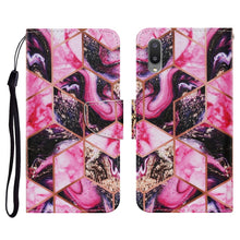 Load image into Gallery viewer, Coloured Drawing Pattern Horizontal Flip PU Leather Case with Holder &amp; Card Slots &amp; Wallet &amp; Lanyard, For Samsung Galaxy A02, For Samsung Galaxy A22 4G, For Samsung Galaxy A22 5G