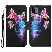 Load image into Gallery viewer, Coloured Drawing Pattern Horizontal Flip PU Leather Case with Holder &amp; Card Slots &amp; Wallet &amp; Lanyard, For Samsung Galaxy A02, For Samsung Galaxy A22 4G, For Samsung Galaxy A22 5G