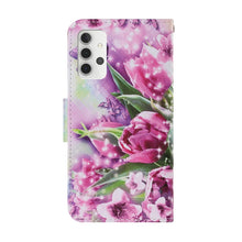Load image into Gallery viewer, Coloured Drawing Pattern Horizontal Flip PU Leather Case with Holder &amp; Card Slots &amp; Wallet &amp; Lanyard, For Samsung Galaxy A32 4G, For Samsung Galaxy S21 FE, For Xiaomi Redmi 9T