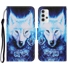 Load image into Gallery viewer, Coloured Drawing Pattern Horizontal Flip PU Leather Case with Holder &amp; Card Slots &amp; Wallet &amp; Lanyard, For Samsung Galaxy A32 4G, For Samsung Galaxy S21 FE, For Xiaomi Redmi 9T