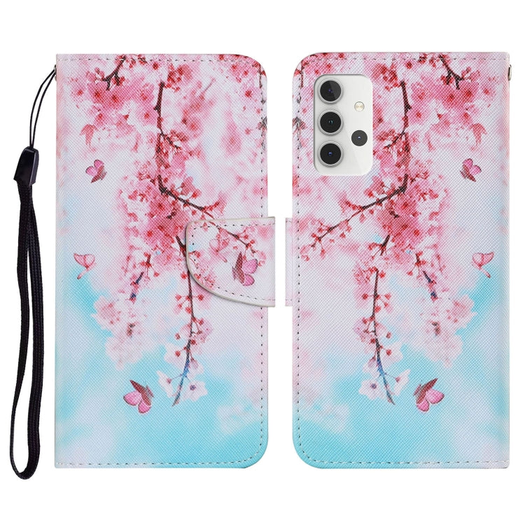 Coloured Drawing Pattern Horizontal Flip PU Leather Case with Holder & Card Slots & Wallet & Lanyard, For Samsung Galaxy A32 4G, For Samsung Galaxy S21 FE, For Xiaomi Redmi 9T