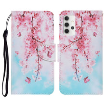 Load image into Gallery viewer, Coloured Drawing Pattern Horizontal Flip PU Leather Case with Holder &amp; Card Slots &amp; Wallet &amp; Lanyard, For Samsung Galaxy A32 4G, For Samsung Galaxy S21 FE, For Xiaomi Redmi 9T
