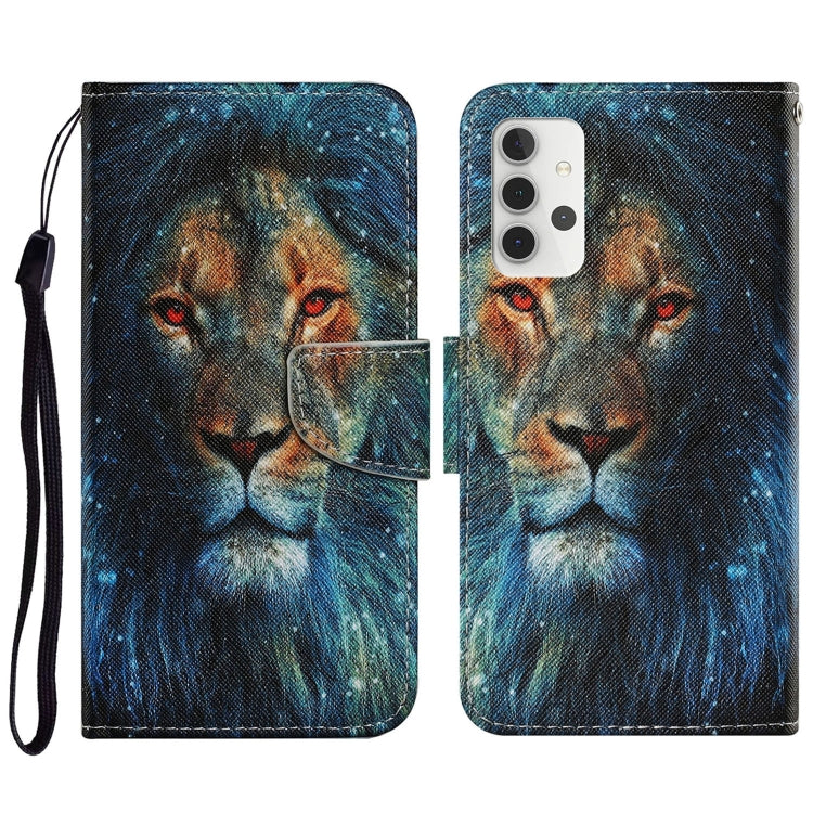 Coloured Drawing Pattern Horizontal Flip PU Leather Case with Holder & Card Slots & Wallet & Lanyard, For Samsung Galaxy A32 4G, For Samsung Galaxy S21 FE, For Xiaomi Redmi 9T