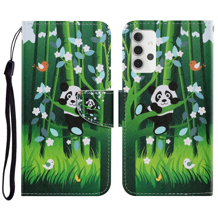 Coloured Drawing Pattern Horizontal Flip PU Leather Case with Holder & Card Slots & Wallet & Lanyard, For Samsung Galaxy A32 4G, For Samsung Galaxy S21 FE, For Xiaomi Redmi 9T