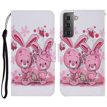 Load image into Gallery viewer, Coloured Drawing Pattern Horizontal Flip PU Leather Case with Holder &amp; Card Slots &amp; Wallet &amp; Lanyard, For Samsung Galaxy A32 4G, For Samsung Galaxy S21 FE, For Xiaomi Redmi 9T