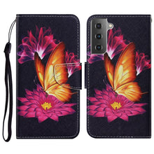 Load image into Gallery viewer, Coloured Drawing Pattern Horizontal Flip PU Leather Case with Holder &amp; Card Slots &amp; Wallet &amp; Lanyard, For Samsung Galaxy A32 4G, For Samsung Galaxy S21 FE, For Xiaomi Redmi 9T