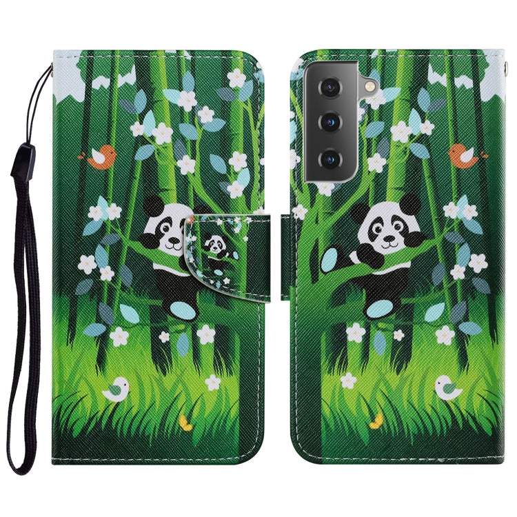 Coloured Drawing Pattern Horizontal Flip PU Leather Case with Holder & Card Slots & Wallet & Lanyard, For Samsung Galaxy A32 4G, For Samsung Galaxy S21 FE, For Xiaomi Redmi 9T