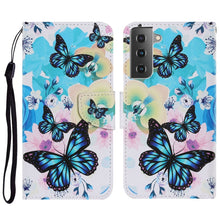 Load image into Gallery viewer, Coloured Drawing Pattern Horizontal Flip PU Leather Case with Holder &amp; Card Slots &amp; Wallet &amp; Lanyard, For Samsung Galaxy A32 4G, For Samsung Galaxy S21 FE, For Xiaomi Redmi 9T