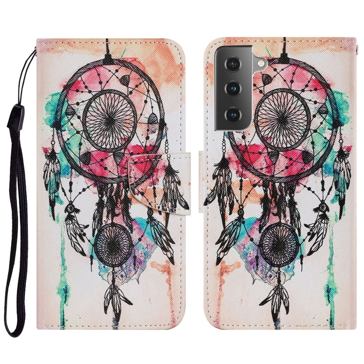 Coloured Drawing Pattern Horizontal Flip PU Leather Case with Holder & Card Slots & Wallet & Lanyard, For Samsung Galaxy A32 4G, For Samsung Galaxy S21 FE, For Xiaomi Redmi 9T
