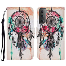 Load image into Gallery viewer, Coloured Drawing Pattern Horizontal Flip PU Leather Case with Holder &amp; Card Slots &amp; Wallet &amp; Lanyard, For Samsung Galaxy A32 4G, For Samsung Galaxy S21 FE, For Xiaomi Redmi 9T