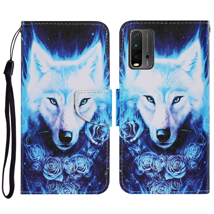 Coloured Drawing Pattern Horizontal Flip PU Leather Case with Holder & Card Slots & Wallet & Lanyard, For Samsung Galaxy A32 4G, For Samsung Galaxy S21 FE, For Xiaomi Redmi 9T